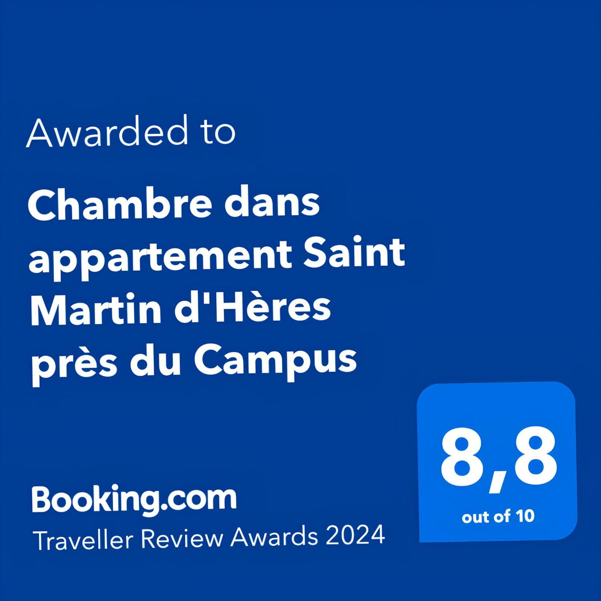 Rhut Chambre Dans Appartement Saint Martin D'Heres Pres Du Campus المظهر الخارجي الصورة